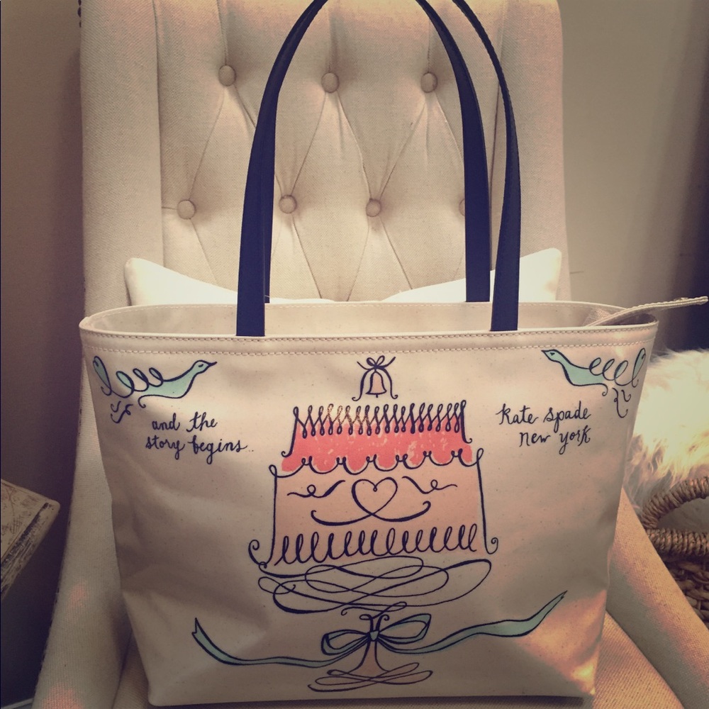 New! Kate Spade ♠️ “Cake Francis” Tote